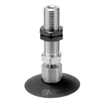 SMC 头可摆动型吸盘，ZPT50FS-B5-A14 不带缓冲,球头型,硅橡胶 售卖规格：1个
