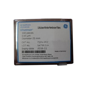 沃特曼/Whatman 滤膜，WCN WH 25mm 0.2um，7182-002 售卖规格：100张/盒