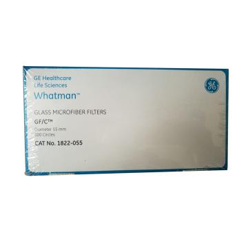 沃特曼/Whatman 玻璃微纤维滤纸（无粘合剂），GF/C，5.5CM，1822-055 售卖规格：100片/盒
