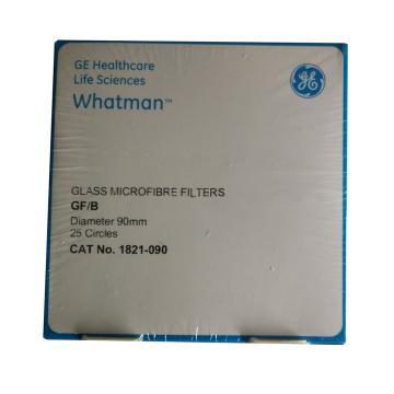 沃特曼/Whatman 玻璃微纤维滤纸（无粘合剂），GF/B，9.0CM，1821-090 售卖规格：25片/盒
