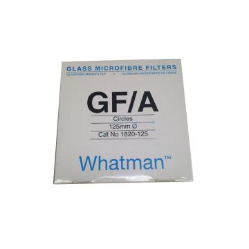 沃特曼/Whatman 玻璃微纤维滤纸（无粘合剂），GF/A，12.5CM，1820-125 售卖规格：100片/盒