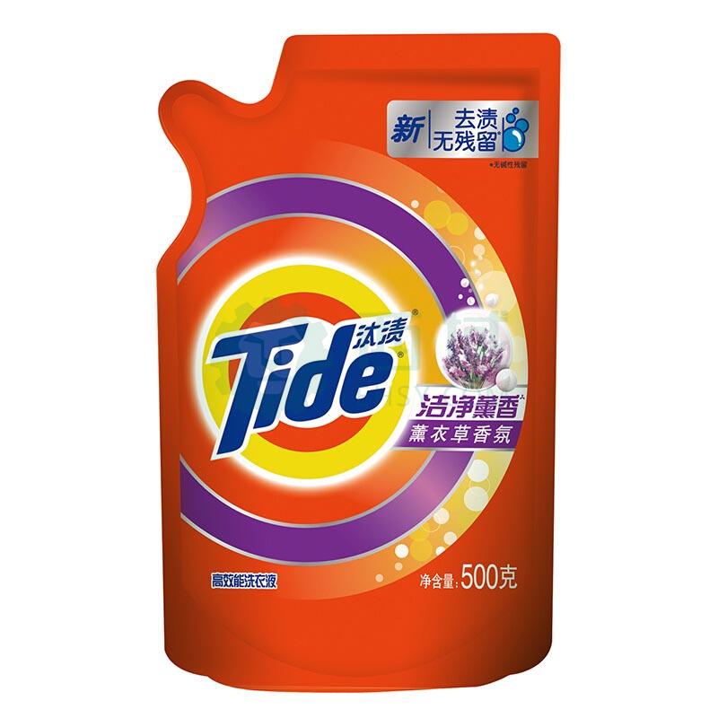 汰渍洁净薰香洗衣液,500克 单位:袋