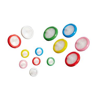 洁特 25mm针头式过滤器,0.45um,尼龙膜,粉红色包边,1个/包,45个/盒,360个/箱，FNY402025 售卖规格：360个/箱