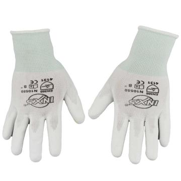 赛立特 PU涂层手套，N10550-7 13针白色复合丝针织，掌浸 售卖规格：1副
