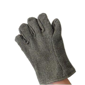JUTEC 隔热手套，H125B130 5指，650℃耐高温芳纶混合织物布手套 售卖规格：1付