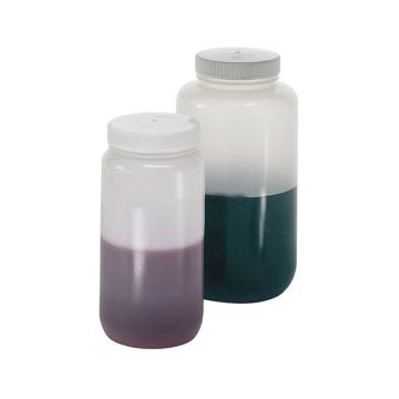 耐洁/NALGENE 广口瓶，4L，HDPE，白色PP螺旋盖，按照6的倍数下单，2120-0010 售卖规格：1个