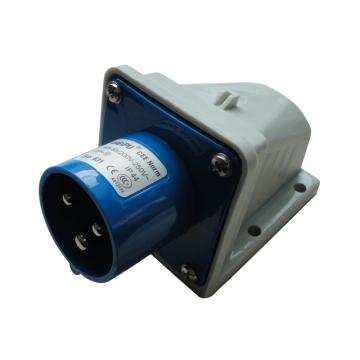 威浦 TYP系列明装器具输入工业插座，631 3P 16A 230V IP44 蓝色 售卖规格：10只/盒