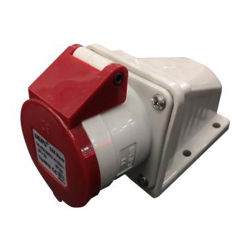 威浦 TYP系列明装工业插座，6618 4P 16A 400V IP44 红色 售卖规格：10只/盒