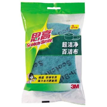 3M 思高超洁净百洁布，7103 售卖规格：1包