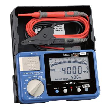 日置/HIOKI 數字式絕緣電阻表，50V/125V/250V/500V/1000V IR4057-20 替代停產的3453