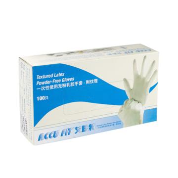 麦迪康/MEDICOM 一次性乳胶手套，1154C 工业经济型，无粉，中号，100只/盒，10盒/箱 售卖规格：1箱