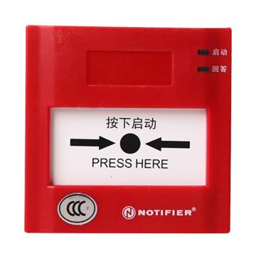 诺蒂菲尔/NOTIFIER 消火栓按钮，（不含安装盒），J-XAP-M-M500HC 水平安装孔距60mm 售卖规格：1个