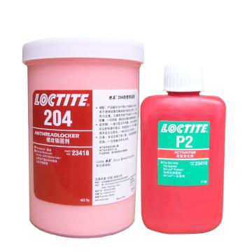 乐泰 预涂胶，Loctite 204，500g