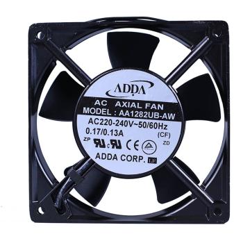 ADDA 散热风扇，AA1282UB-AW AC220V，120×120×38mm 售卖规格：1台