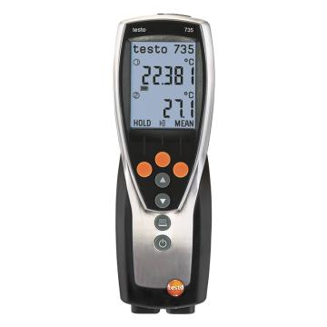 德图/Testo 多通道温度测量仪，testo 735-2，0563 7352 售卖规格：1个