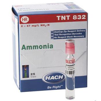 哈希/HACH TNTplus 氨氮试剂，TNT832-CN 量程2-47 mg/L，25支装 售卖规格：1套