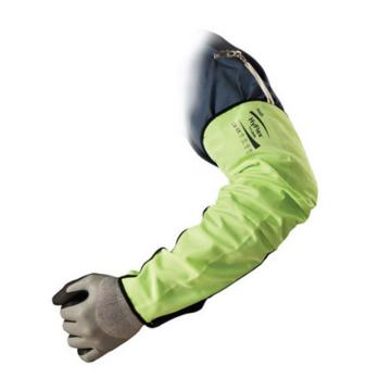 安思尔/Ansell 防割袖套，11-200 荧光色舒适型防割袖套，48cm，均码 售卖规格：1副