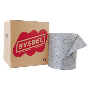 西斯贝尔/SYSBEL 通用型吸附棉卷，SUR001 38.1cm×45.72m 1卷/箱 售卖规格：1箱