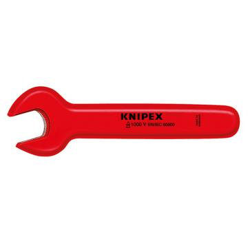 凯尼派克/KNIPEX 绝缘开口扳手，98 00 16 16mm 售卖规格：1把