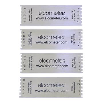Elcometer 115濕膜梳，50 - 750μm，B11529457M