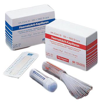 亚速旺/Asone 进口血比容毛细管 EM MEISTER） 肝素化 内径φ1.1～1.2mm，2-454-21 售卖规格：1000支/盒