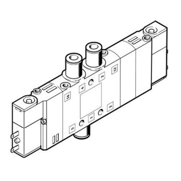 费斯托/FESTO 三位五通中位阀，CPE10-M1BH-5/3B-QS-4-B，533151 常开型，内部先导式 售卖规格：1个