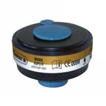 代尔塔/DELTAPLUS 滤罐，105138 M9000 A2P3R有机蒸汽+粉尘滤罐 售卖规格：1个