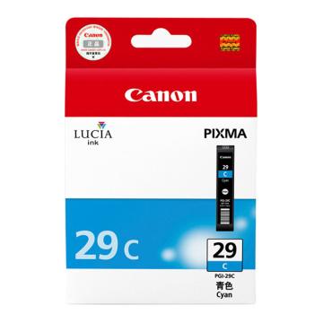 佳能/Canon 墨盒，PGI-29C 青色 适用佳能PRO-1打印机 售卖规格：1个