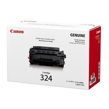 佳能/Canon 硒鼓，CRG 324 黑色 适用于6750DN/6780X/515dw 约6000页 售卖规格：1个