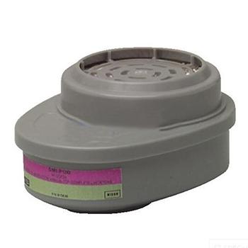梅思安/MSA 滤毒盒，10120750 优越型面罩配套用滤片 GMC P100 防护有机蒸汽酸性气体及粉尘 售卖规格：2个/包