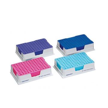 艾本德/Eppendorf 低温指示冰盒，PCR-Cooler，0.2 ml 启动装 (1个粉红色冰盒， 1个蓝色冰盒)，3881000015 售卖规格：2个/套
