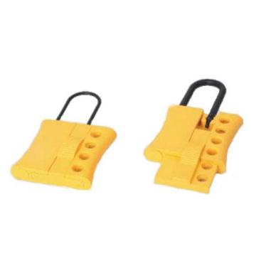 安赛瑞 绝缘安全锁钩，14728 工程塑料材质 锁梁Ф6mm 黄色 61×108mm 售卖规格：1把
