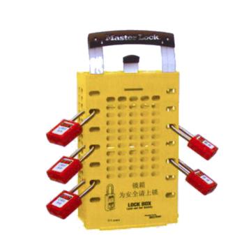 玛斯特锁具 黄色集群安全锁箱，503YLW 售卖规格：1个