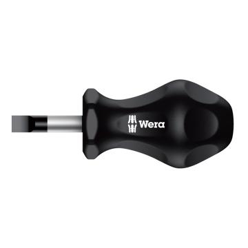 维拉/wera Kraftform经典型（336）短柄一字螺丝刀，5110070001 1.0x5.5x25 售卖规格：1把