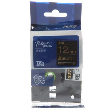 兄弟/BROTHER 标签色带，TZE-334 黑底/金字 12mm 后期型号升级为TZE-Z334，产品不变） 售卖规格：1卷