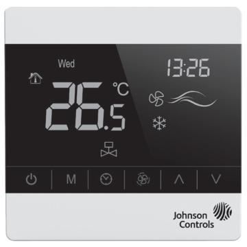 江森 风机盘管触屏温控器，T8200-TB20-9JF0 ，地采暖温控器 售卖规格：1台