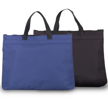 得力（deli） 帆布手提袋文件袋档案袋公文包公文袋A4风琴包 蓝色（加厚型） ，5845 单位：个