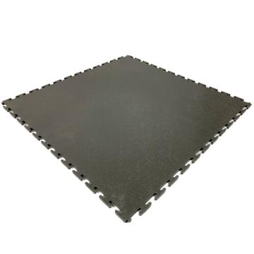爱柯部落耐磨耐压防滑工业地板砖，PVC灰色树皮纹500*500*6.5mm，单位：片