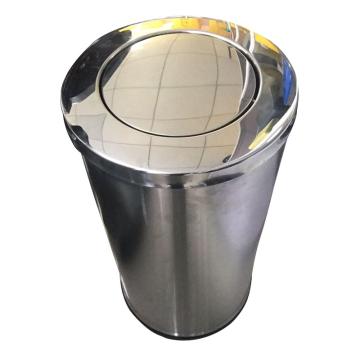 滋仁 会议室垃圾桶，尺寸38X73厘米 带内桶 201不锈钢 售卖规格：1个