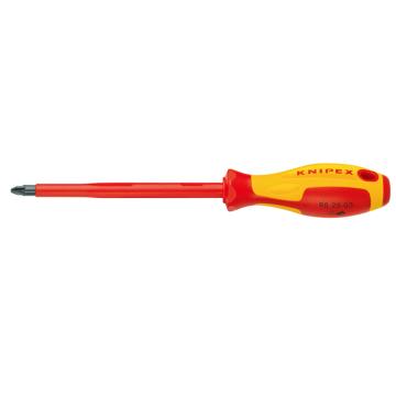 凯尼派克/KNIPEX 电工绝缘米字螺丝批，98 25 02 PZ2 售卖规格：1把