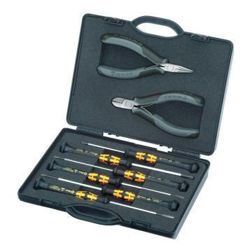 凯尼派克/KNIPEX 防静电工具组套，00 20 18 ESD 8件套 售卖规格：1套