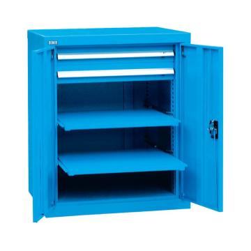 锐德 带门工具柜,外形尺寸(mm):723W×600D×1000H,2层层板2个抽屉，RDP204 售卖规格：1个