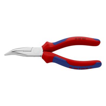 凯尼派克/KNIPEX 尖嘴钳带剪口，25 25 160 40度弯嘴 售卖规格：1把