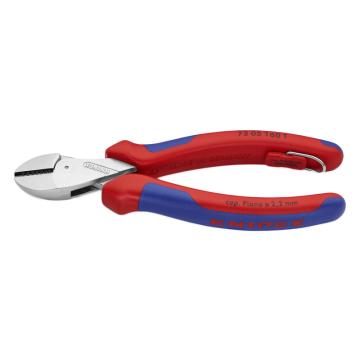 凯尼派克/KNIPEX X-紧凑型斜口钳（带安全绳扣），73 05 160 T 160mm 售卖规格：1把