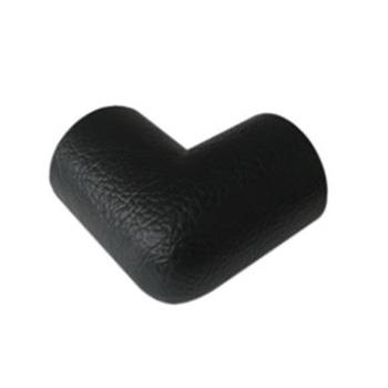 安赛瑞 双向护角，耐寒PU材质，黑色，65×65×15mm，11418 售卖规格：4个/包