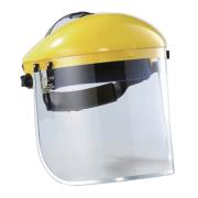 蓝鹰 头盔式防护面屏套装，B1YE+FC48 ，黄色