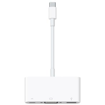 苹果 原装多媒体转接头，AV端口USB-C VGA MULTIPORT ADAPTER-FAE 单位：个