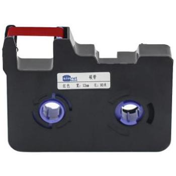 赛恩瑞德/Sinret 标签色带，CR80R 红色 12mm*80m，C-180E/T用 售卖规格：1卷