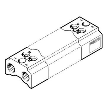 费斯托/FESTO 固定阀宽气路板模块，CPE10-3/2-PRS-1/4-2，550550 用于两位三通系列 售卖规格：1个