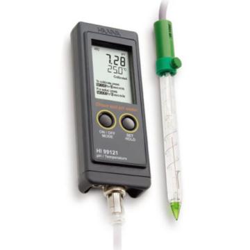 哈纳/HANNA 微电脑酸度pH-温度°C测定仪（土壤/农业），HI99121 适用于土壤pH测量 售卖规格：1台